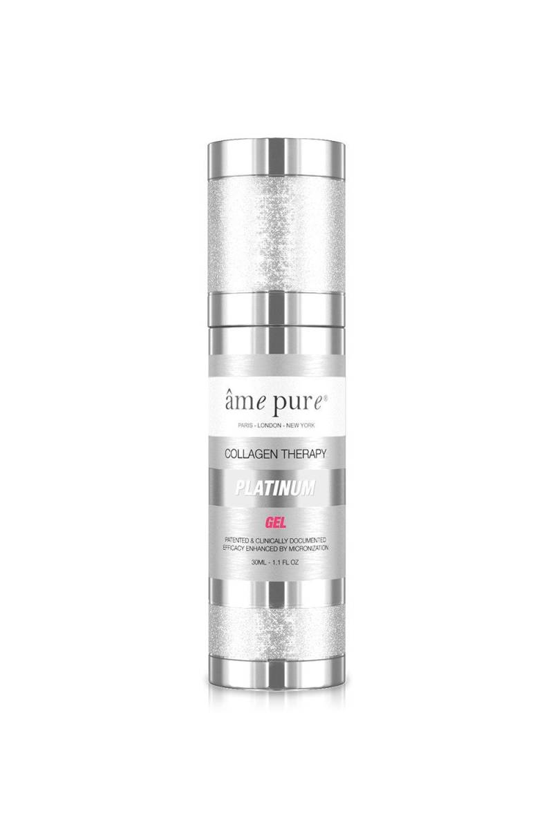 Collagen Therapy Platinum Gel - Kollagen Gel/ Verringerung Von Pickeln, Poren, Fettigkeit Und Ausbrüchen Damen  30ml von âme pure