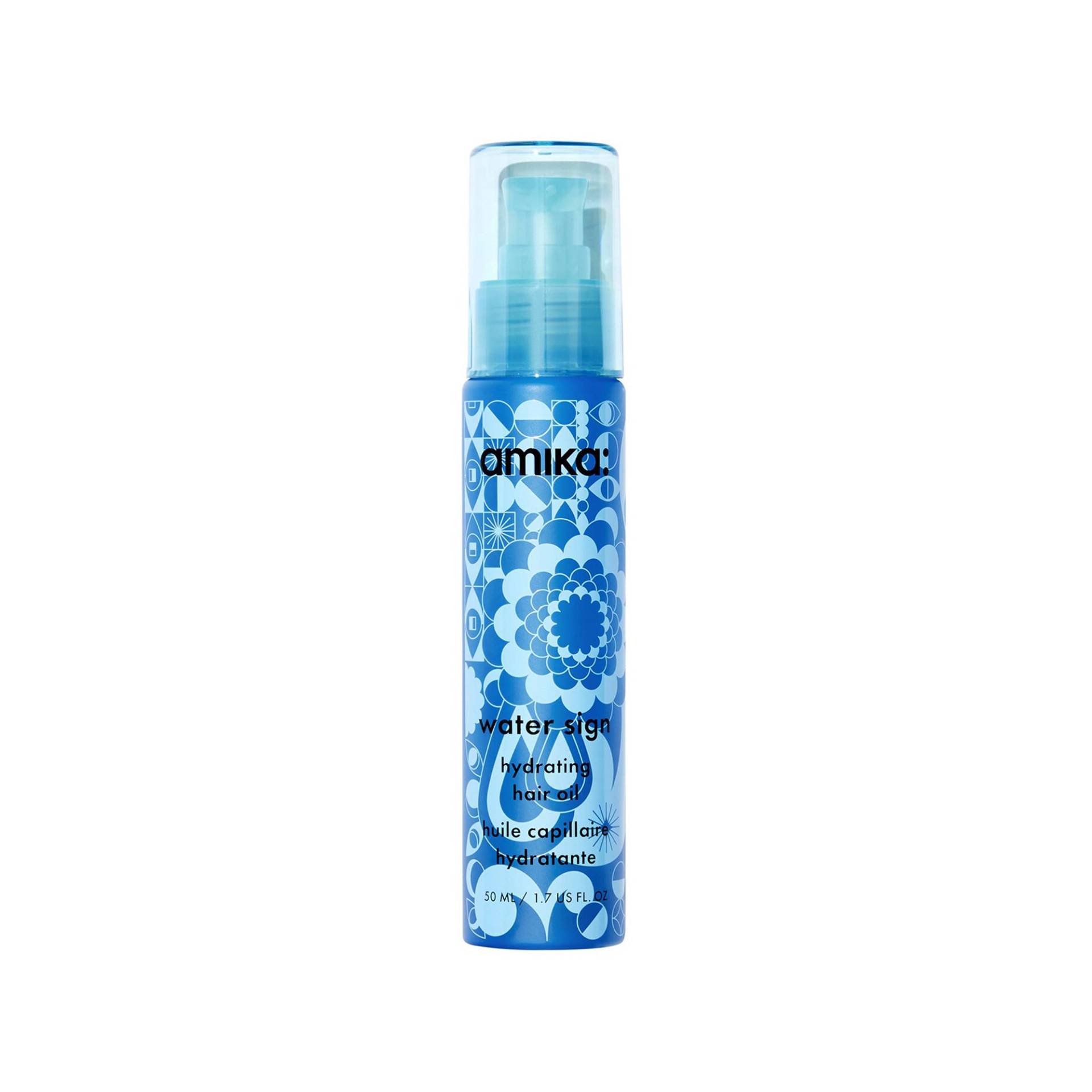 Water Sign - Feuchtigkeitsspendendes Haaröl Mit Hyaluronsäure Damen  50ml von amika