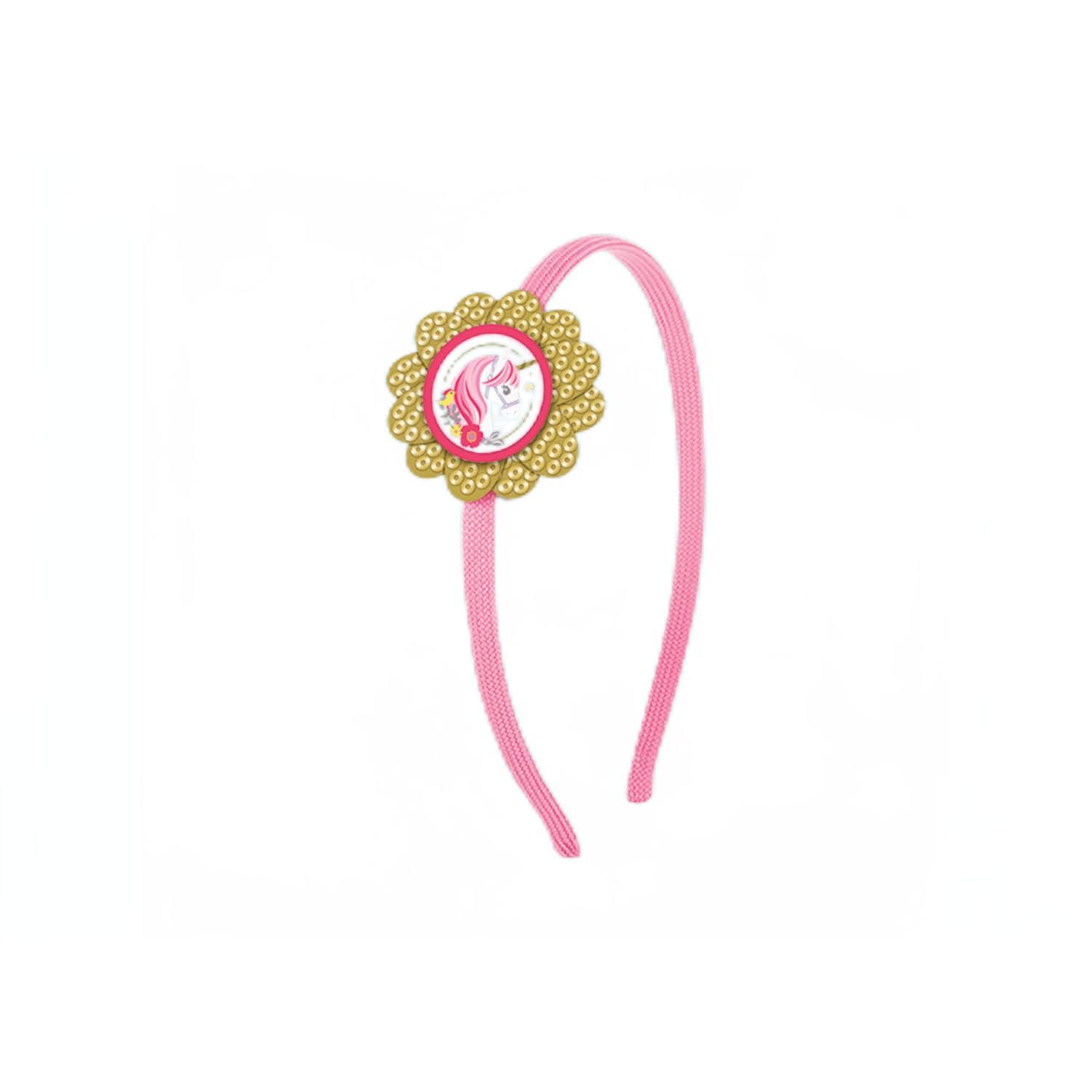 Amscan - Stirnband Magical Unicorn, One Size, Pink von Amscan