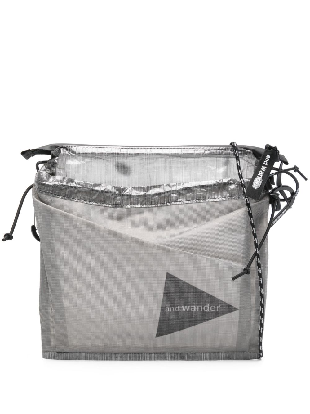 and Wander Dyneema messenger bag - Grey von and Wander