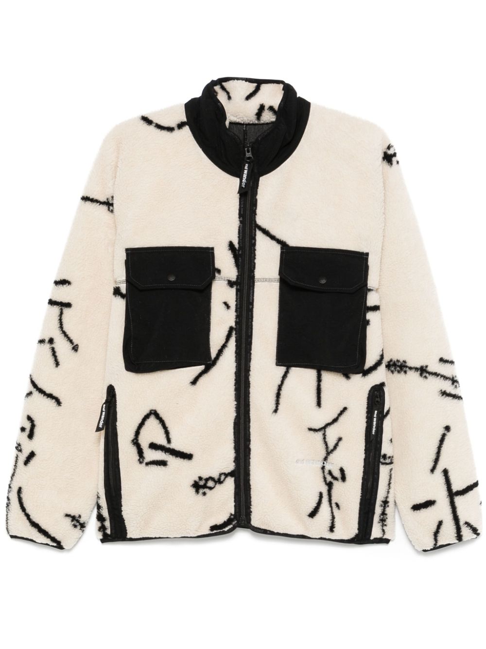 and Wander Map Key Boa jacket - Neutrals von and Wander