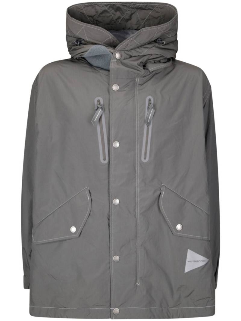 and Wander lightweight coat - Grey von and Wander