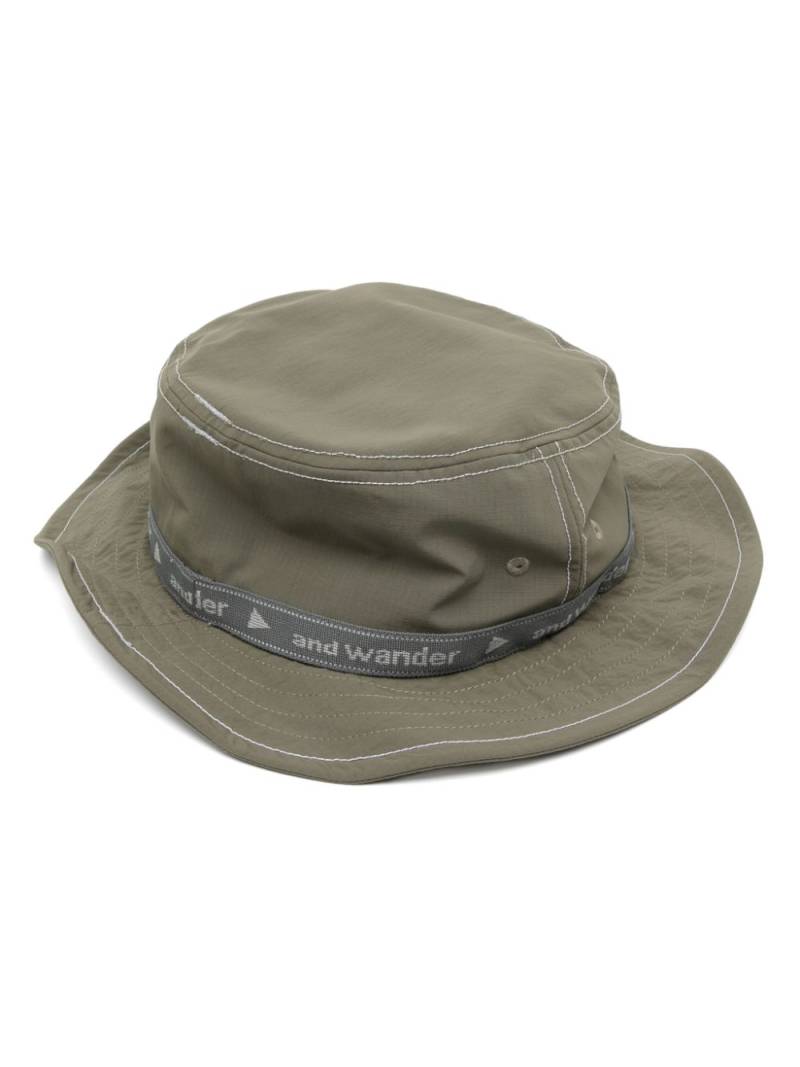 and Wander tape hat - Green von and Wander