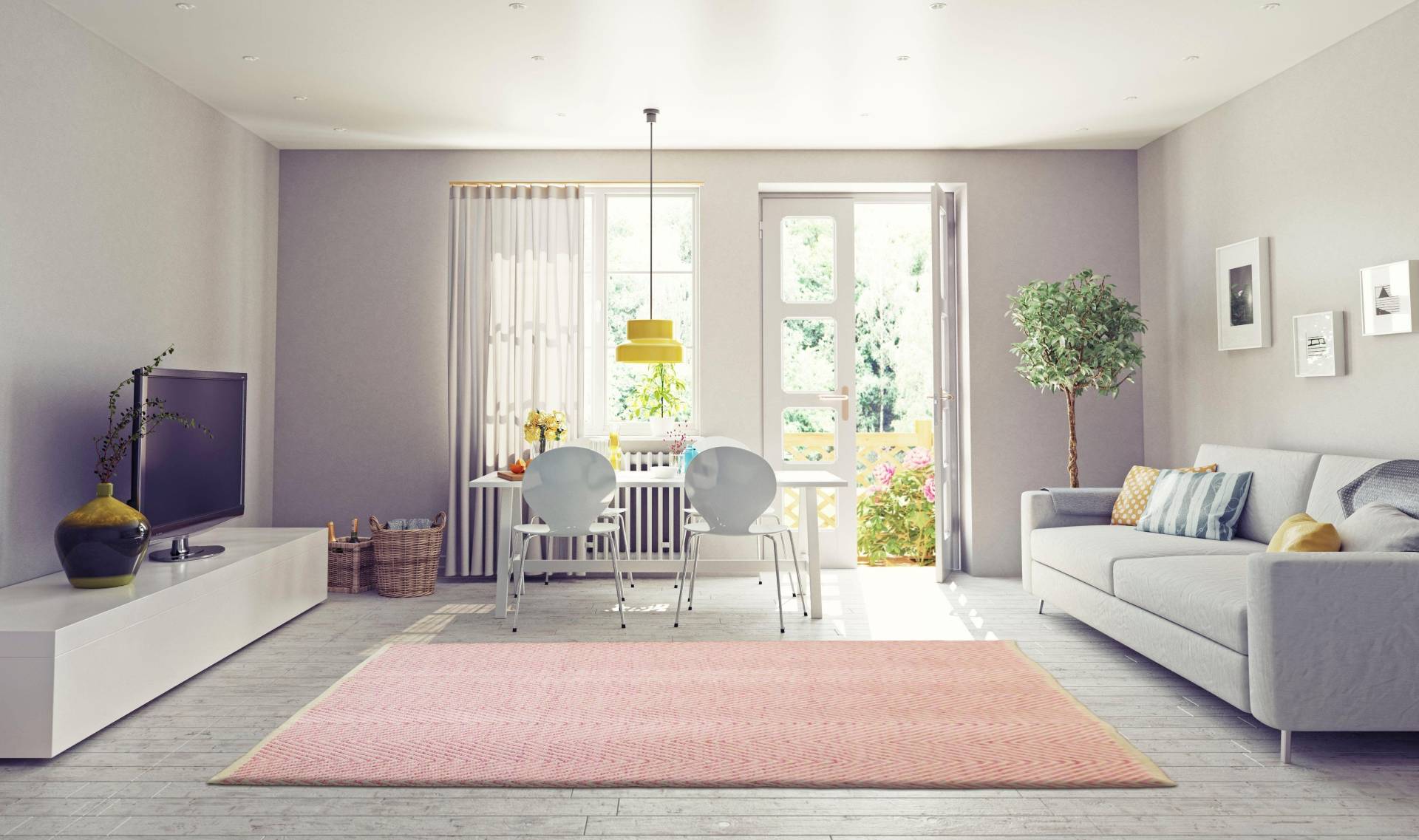andas Teppich »Kian«, rechteckig, 7 mm Höhe, Wohnzimmer andas Teppich »Kian«, rechteckig, 7 mm Höhe, Wohnzimmer von andas