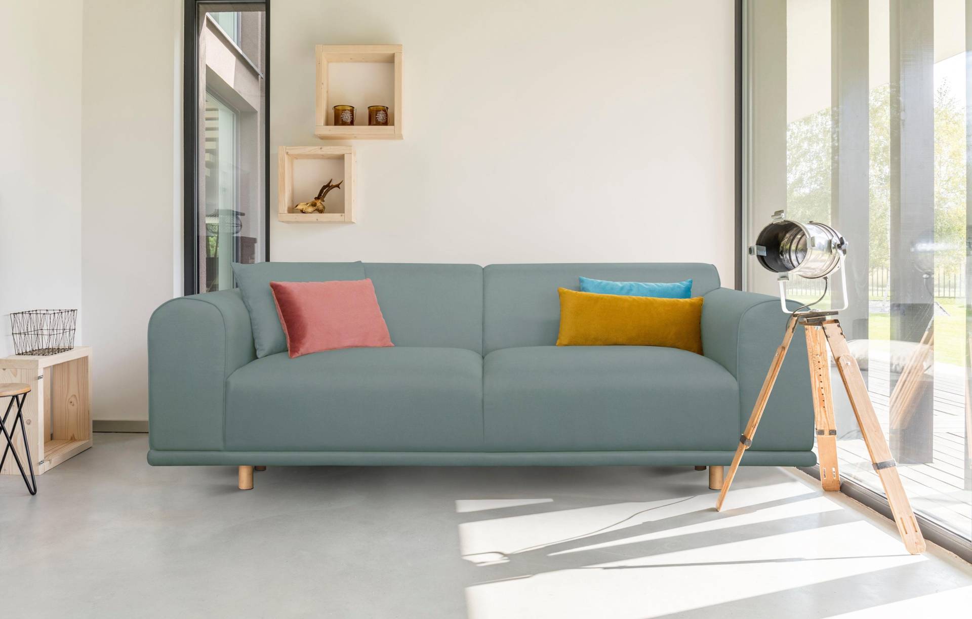andas 3-Sitzer »Maroon«, in skandinavischem Design, mit losen Kissen andas 3-Sitzer »Maroon«, in skandinavischem Design, mit losen Kissen von andas