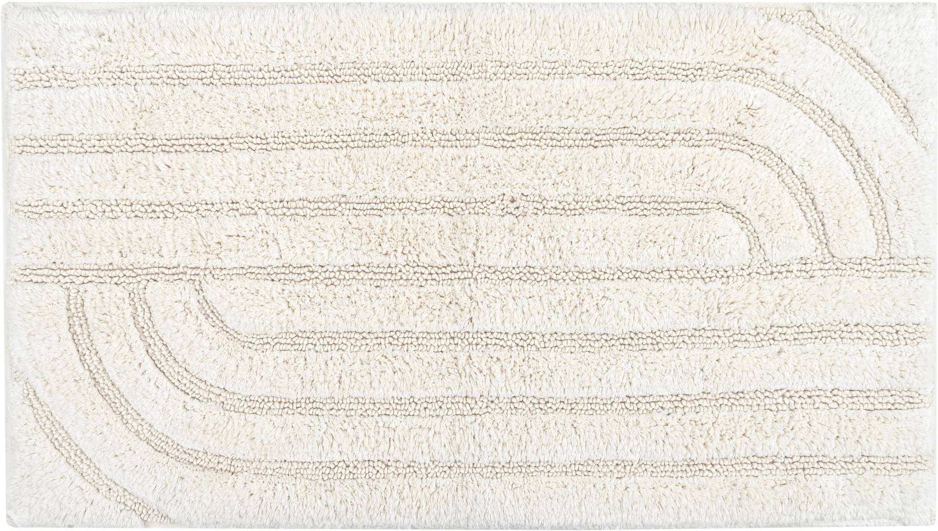 andas Badematte »Marie Streifen, Scandi, Boho, modernes Muster«, rutschhemmend beschichtet, fussbodenheizungsgeeignet-strapazierfähig, Hoch-Tief-Struktur, 100% Baumwolle andas Badematte »Marie Streifen, Scandi, Boho, modernes Muster«, rutschhemmend beschichtet, fussbodenheizungsgeeignet-strapazierfähig, Hoch-Tief-Struktur, 100% Baumwolle von andas