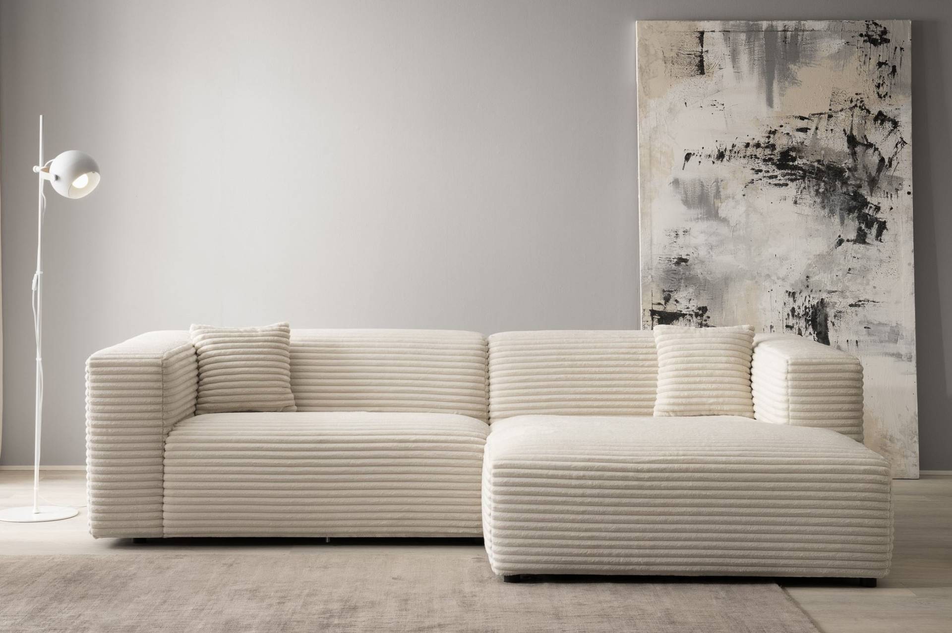 andas Ecksofa »BAKELS, L-Form,«, trendiger Megacord, in 3 Farben lieferbar andas Ecksofa »BAKELS, L-Form,«, trendiger Megacord, in 3 Farben lieferbar von andas