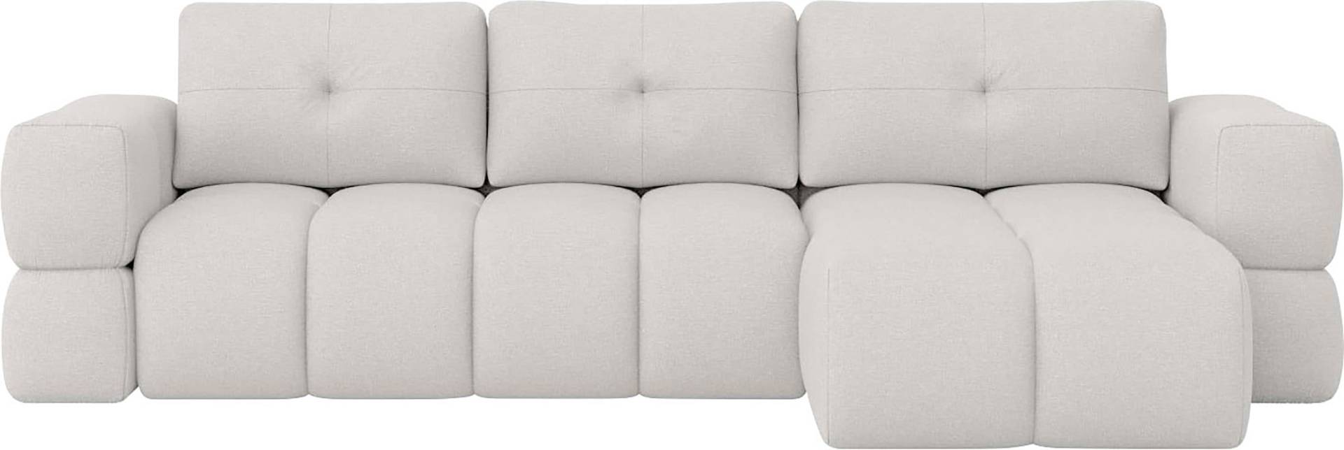 andas Ecksofa »EJSTRUP«, verwandelbar in Schlafsofa, incl. Bettfunktion, B/T/H: 362/186/92 cm von andas