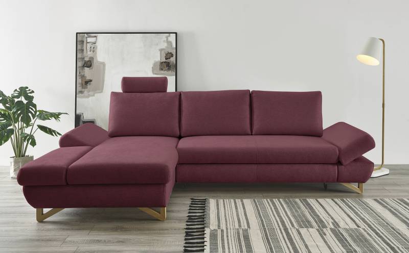 INOSIGN Schlafsofa »City/Giron«, komfortable Bettfunktion (Liegefläche 245 x 138 cm), sowie Bettkasten von INOSIGN