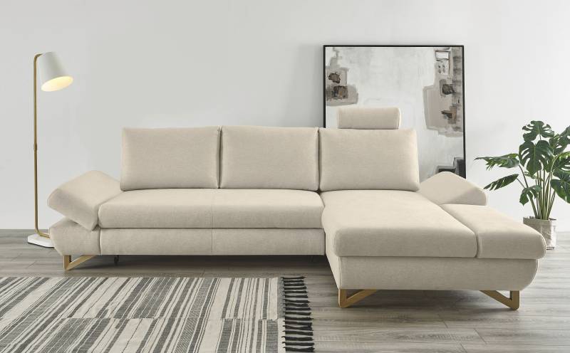 INOSIGN Schlafsofa »City/Giron«, komfortable Bettfunktion (Liegefläche 245 x 138 cm), sowie Bettkasten von INOSIGN