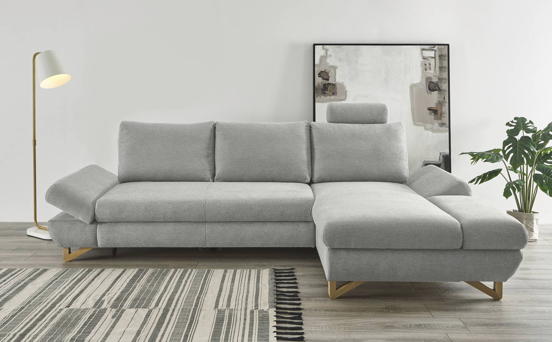 INOSIGN Schlafsofa »City/Giron«, komfortable Bettfunktion (Liegefläche 245 x 138 cm), sowie Bettkasten von INOSIGN