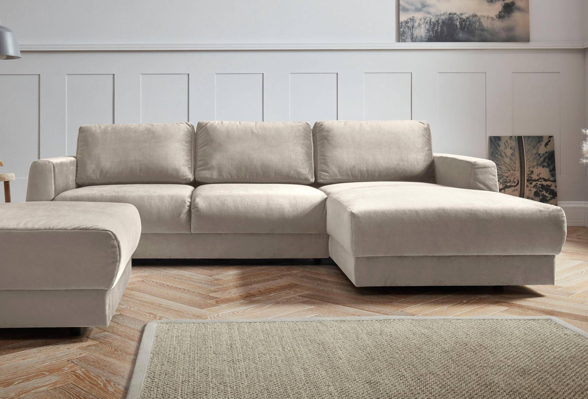 andas Ecksofa »Hobro L-Form«, in 3 Bezugsqualitäten in vielen Farben, Design by Morten Georgsen von andas