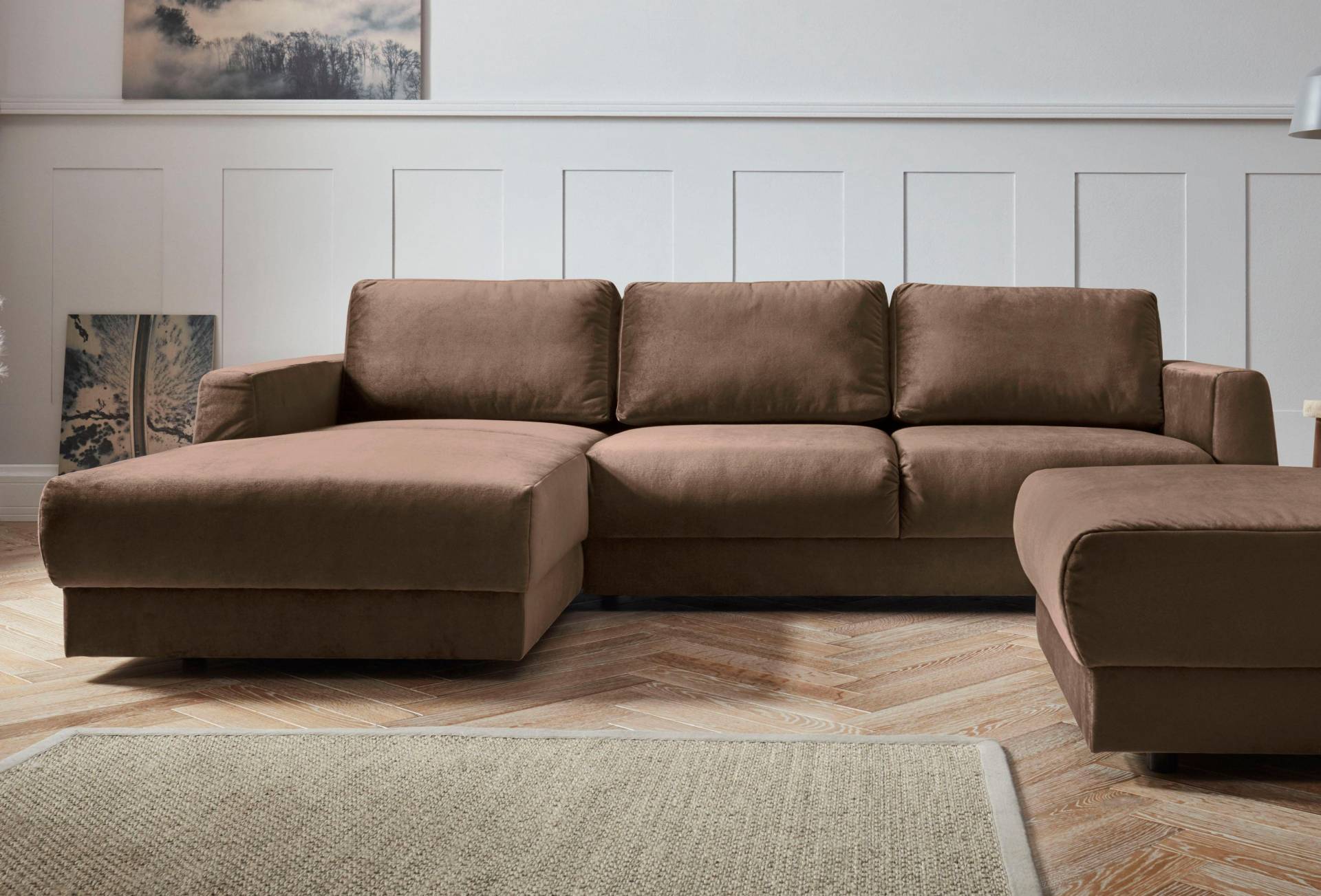 andas Ecksofa »Hobro L-Form«, in 3 Bezugsqualitäten in vielen Farben, Design by Morten Georgsen von andas