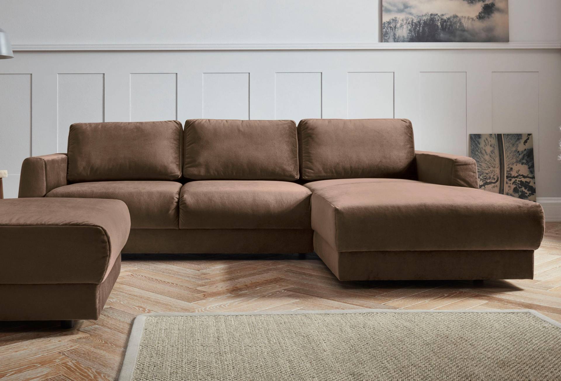 andas Ecksofa »Hobro L-Form«, in 3 Bezugsqualitäten in vielen Farben, Design by Morten Georgsen von andas