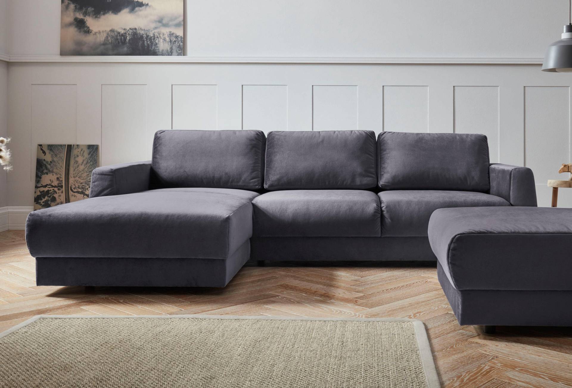 andas Ecksofa »Hobro L-Form«, in 3 Bezugsqualitäten in vielen Farben, Design by Morten Georgsen von andas