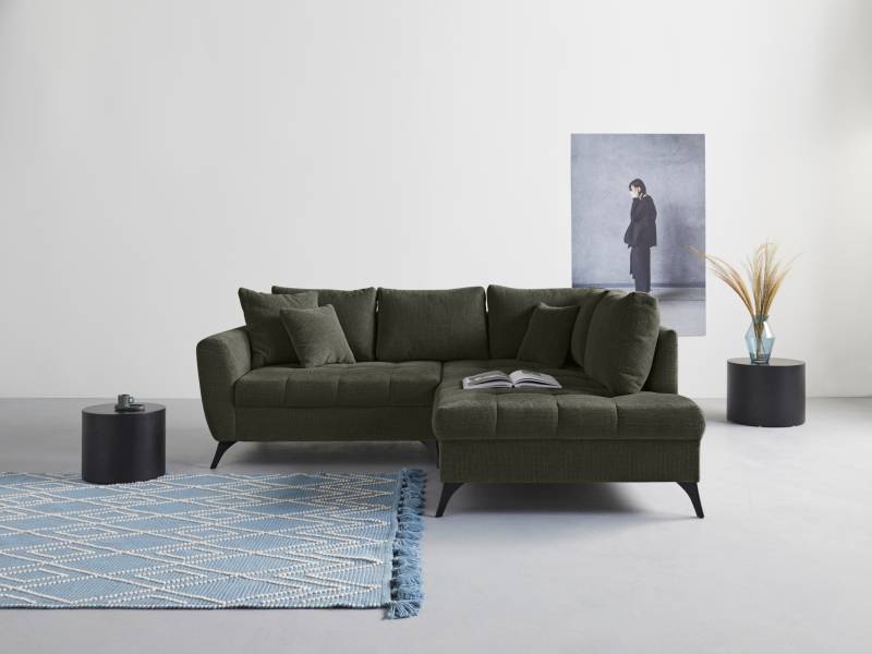 INOSIGN Ecksofa »Lörby L-Form«, Belastbarkeit bis 140kg pro Sitzplatz, auch mit Aqua clean-Bezug von INOSIGN