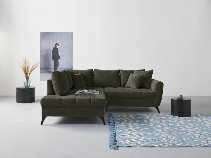 INOSIGN Ecksofa »Lörby L-Form«, Belastbarkeit bis 140kg pro Sitzplatz, auch mit Aqua clean-Bezug von INOSIGN