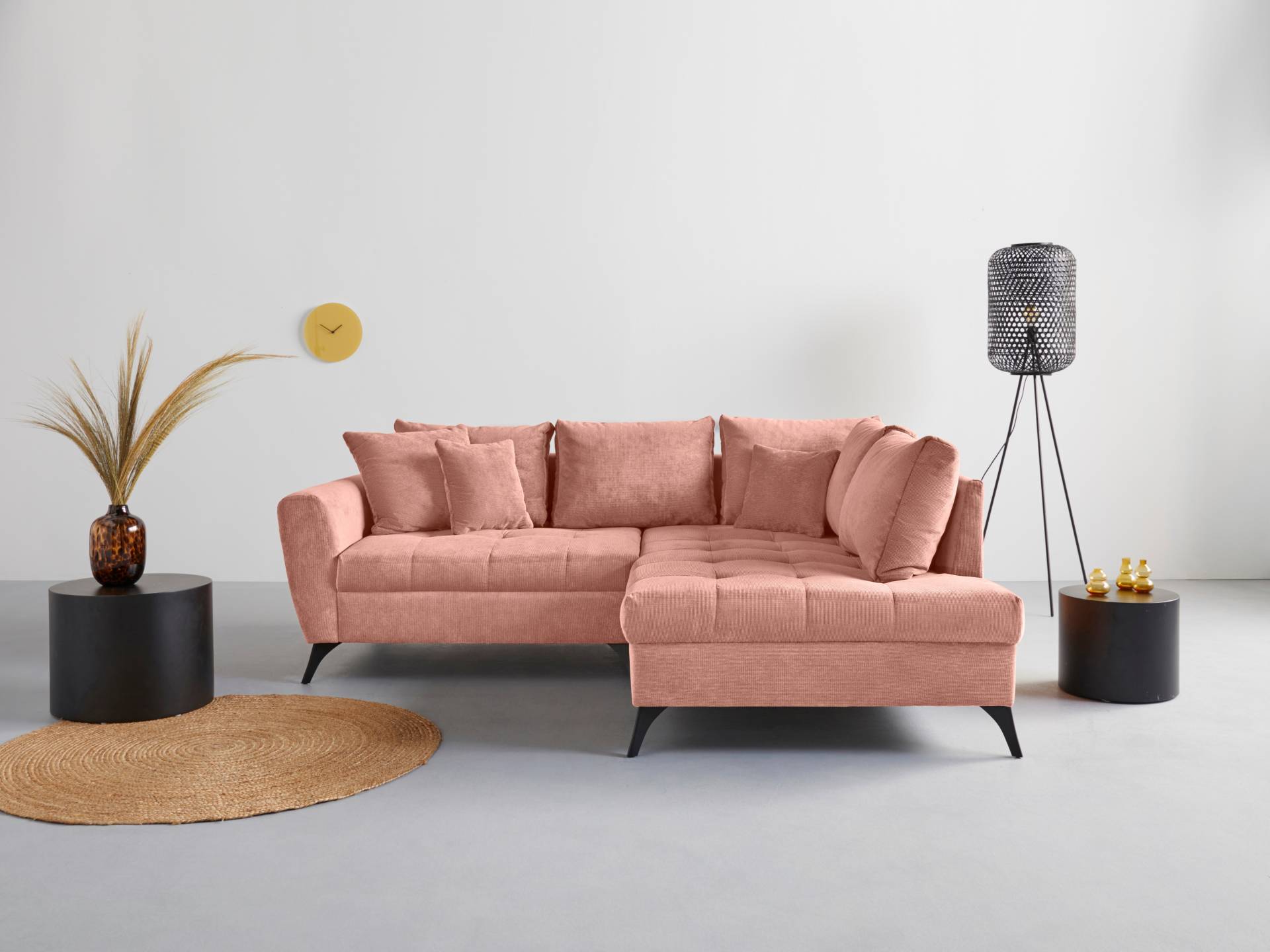 INOSIGN Ecksofa »Lörby L-Form«, Belastbarkeit bis 140kg pro Sitzplatz, auch mit Aqua clean-Bezug von INOSIGN