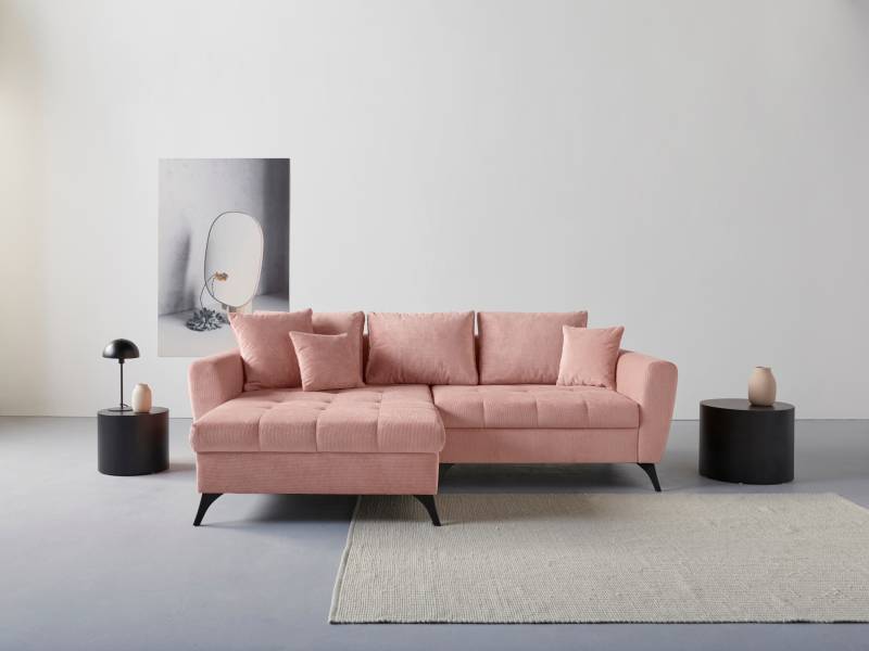 INOSIGN Ecksofa »Lörby L-Form«, Belastbarkeit bis 140kg pro Sitzplatz, auch mit Aqua clean-Bezug von INOSIGN