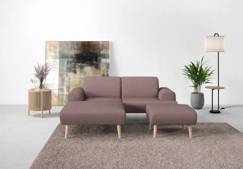 andas Ecksofa »Swift L-Form«, Federkern-Polsterung, B/T/H: 192/83/176 cm von andas