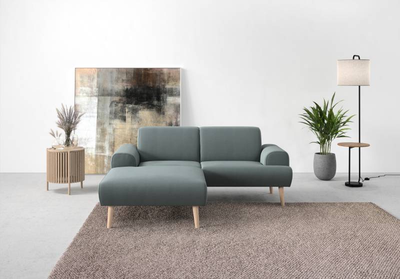 andas Ecksofa »Swift L-Form«, Federkern-Polsterung, B/T/H: 192/83/176 cm von andas