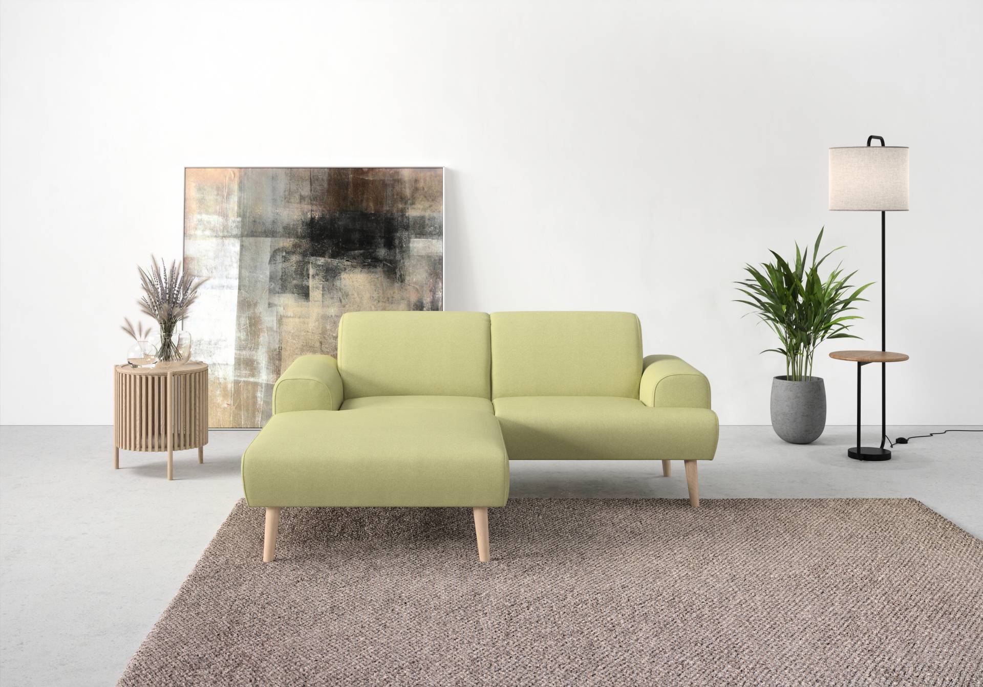 andas Ecksofa »Swift L-Form«, Federkern-Polsterung, B/T/H: 192/83/176 cm von andas