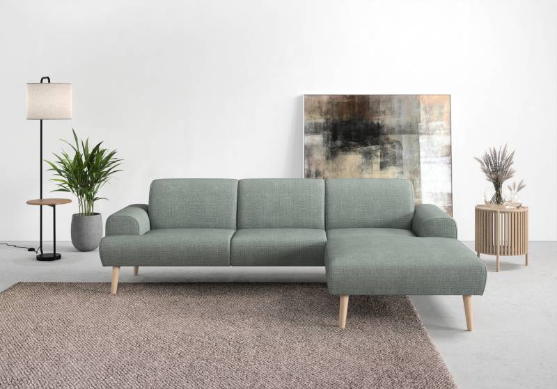 andas Ecksofa »Swift L-Form«, Federkern-Polsterung, B/T/H: 292/83/176 cm von andas