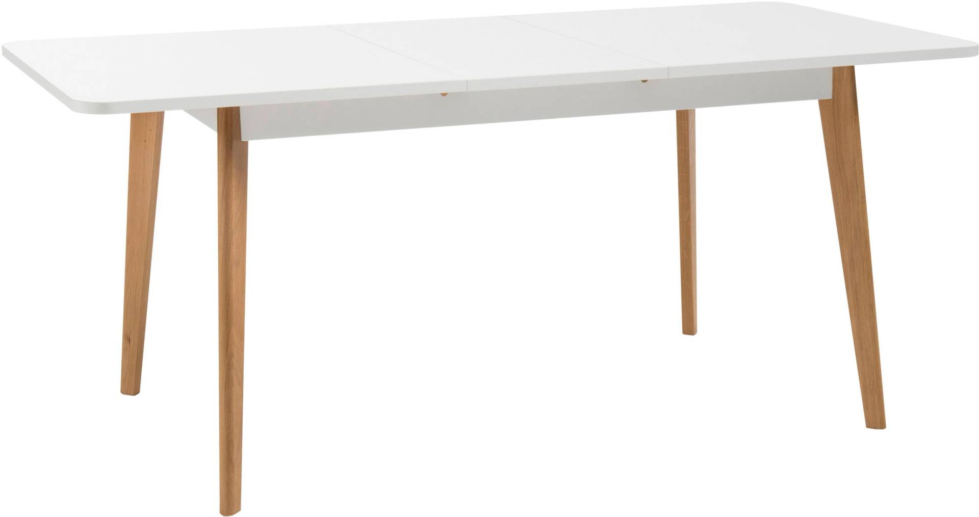 andas Esstisch »Merle«, Scandi Design, Breite 140 (-180) cm von andas