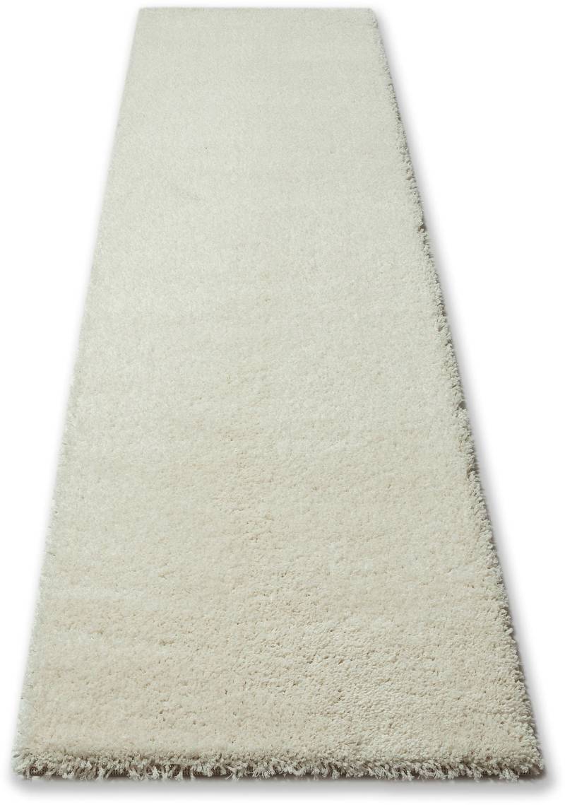 andas Hochflor-Läufer »Ilvi«, rechteckig, 31 mm Höhe, extra flauschig, Mikrofaser, Läufer, Brücke, einfarbig, weich von andas