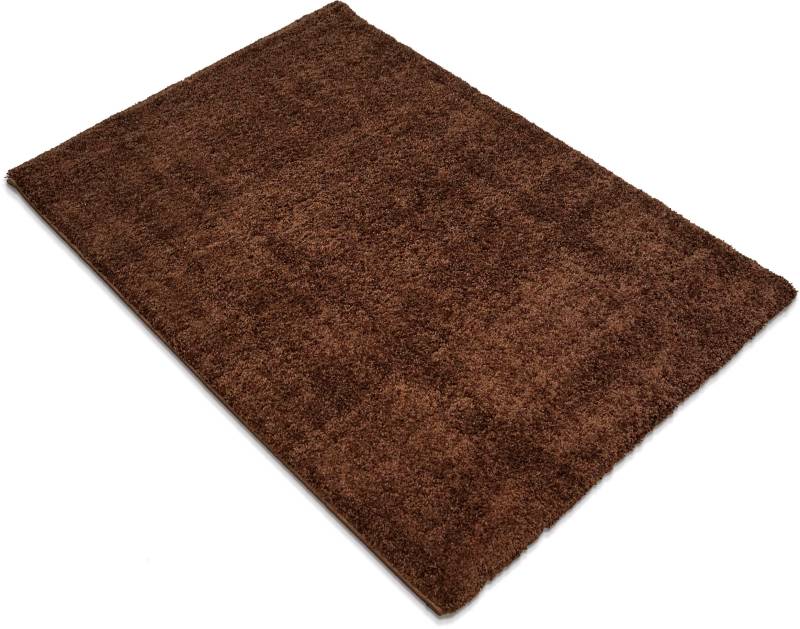 andas Hochflor-Teppich »Tretten«, rechteckig, 30 mm Höhe, Shaggy, Uni Farben, weich & kuschelig, pflegeleicht, Wohnzimmer von andas