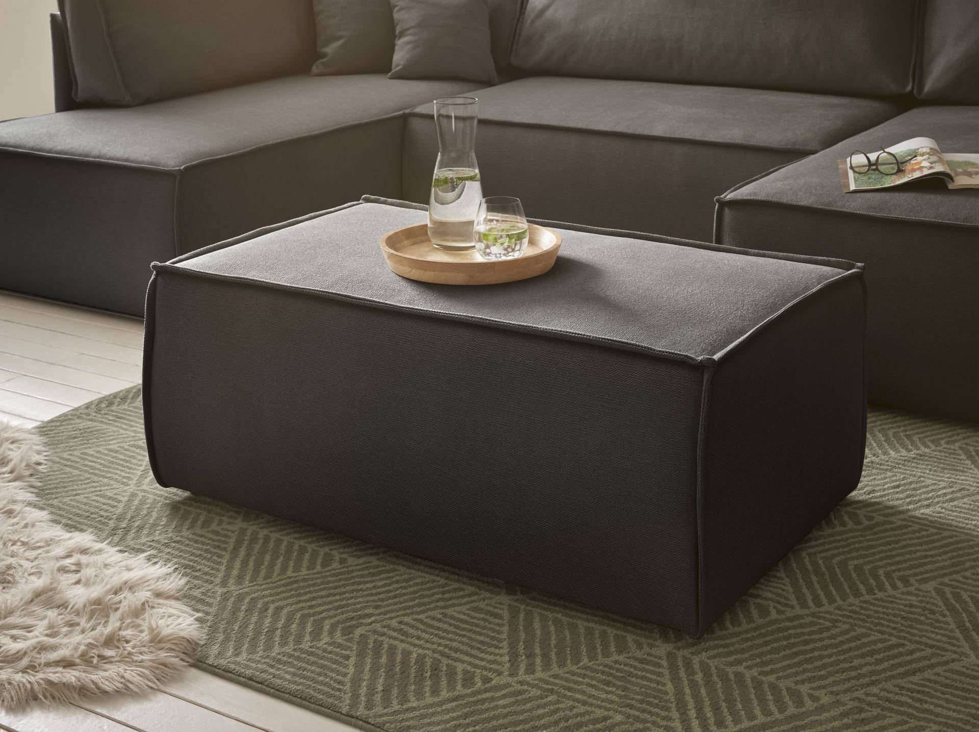 andas Hocker »FINNLEY«, passend zur Polster-Serie FINNLEY andas Hocker »FINNLEY«, passend zur Polster-Serie FINNLEY von andas