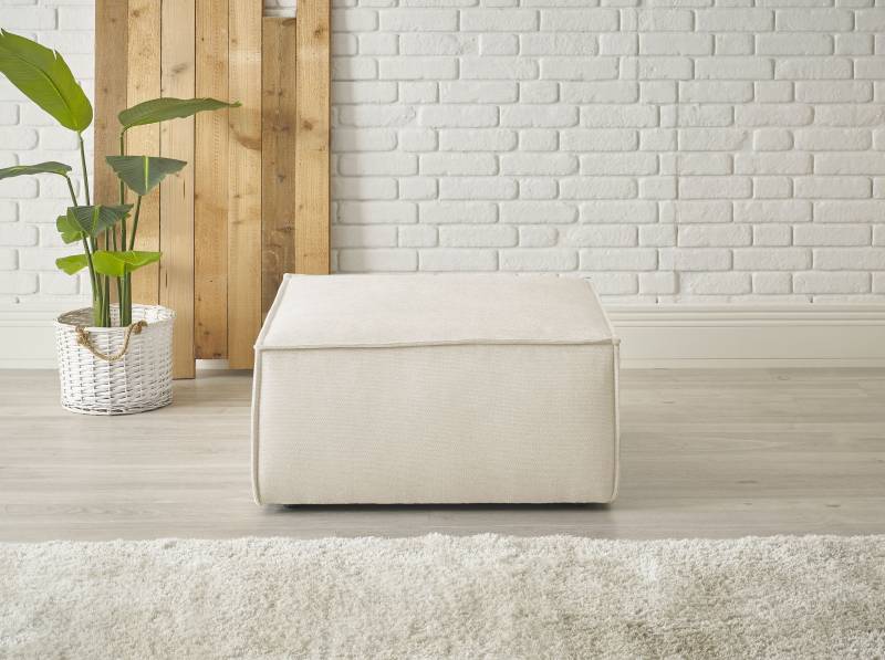 andas Hocker »Finnley«, quadratisch, passt z. Loveseat Finnley von andas