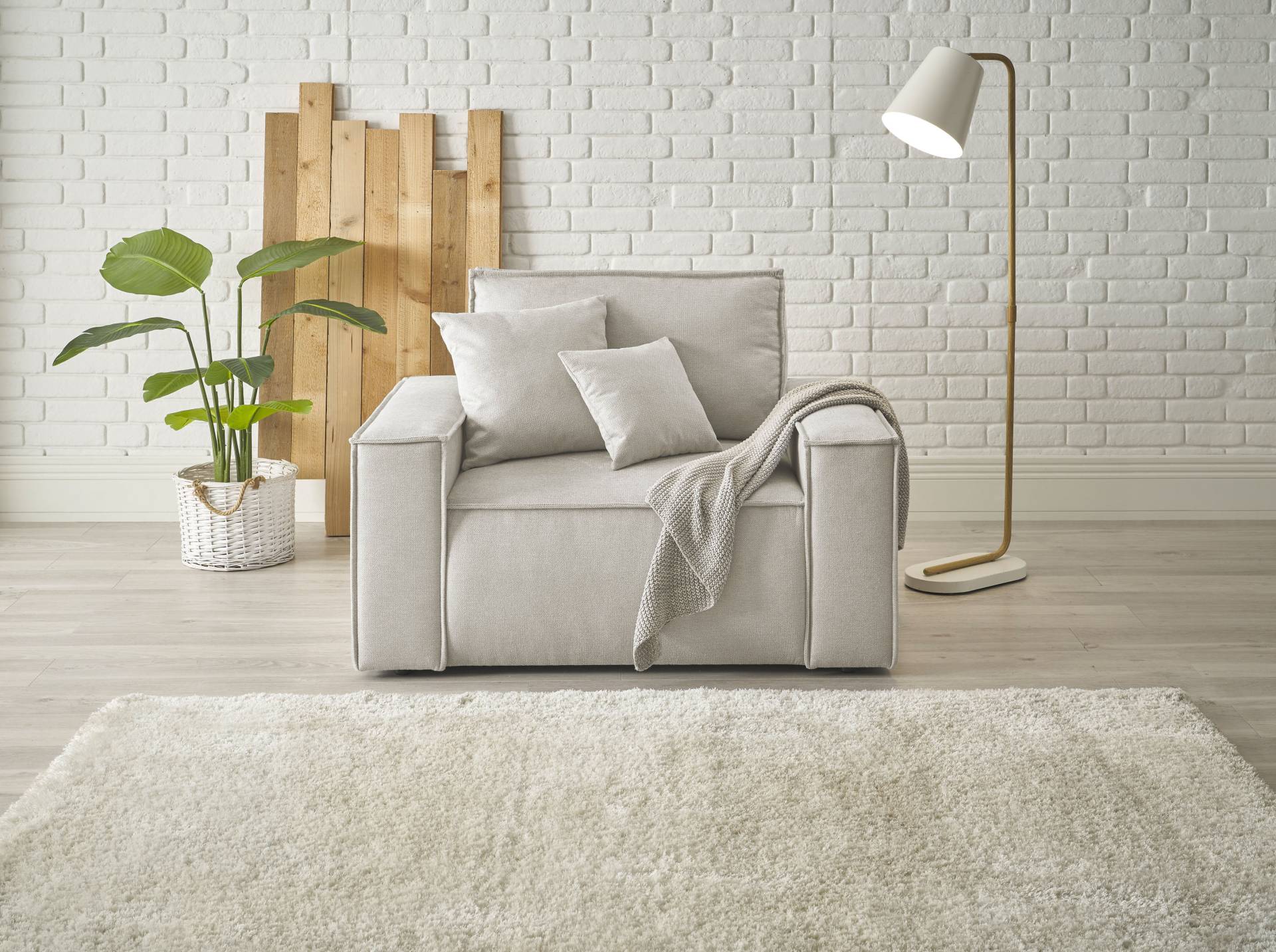 andas Loveseat »Finnley«, (1 St.), passend zur Polster-Serie Finnley von andas