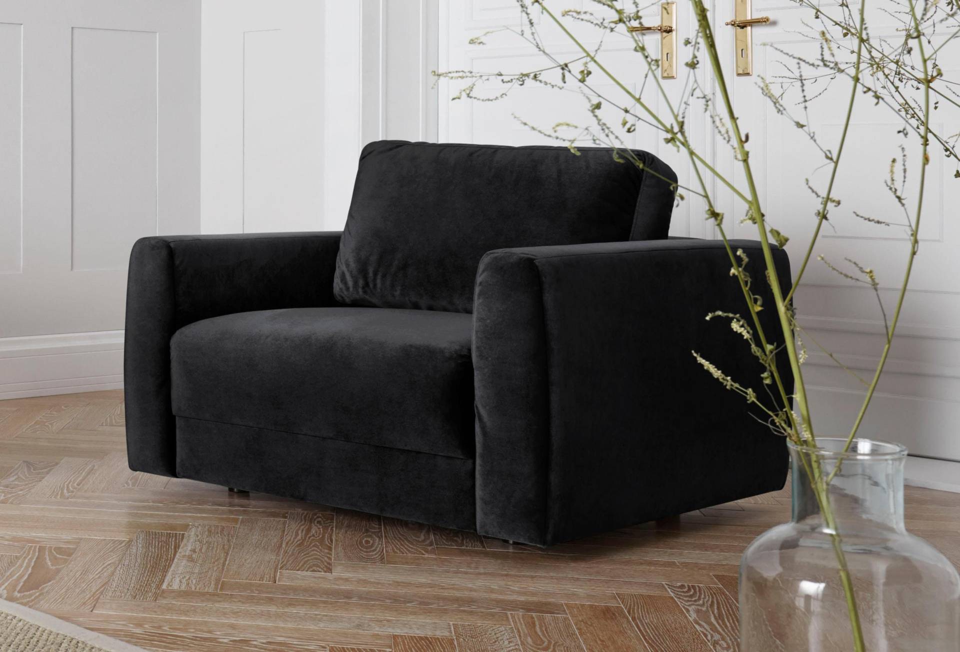 andas Sessel »Hobro Loungesessel«, in 3 Bezugsqualitäten in vielen Farben, Design by Morten Georgsen von andas