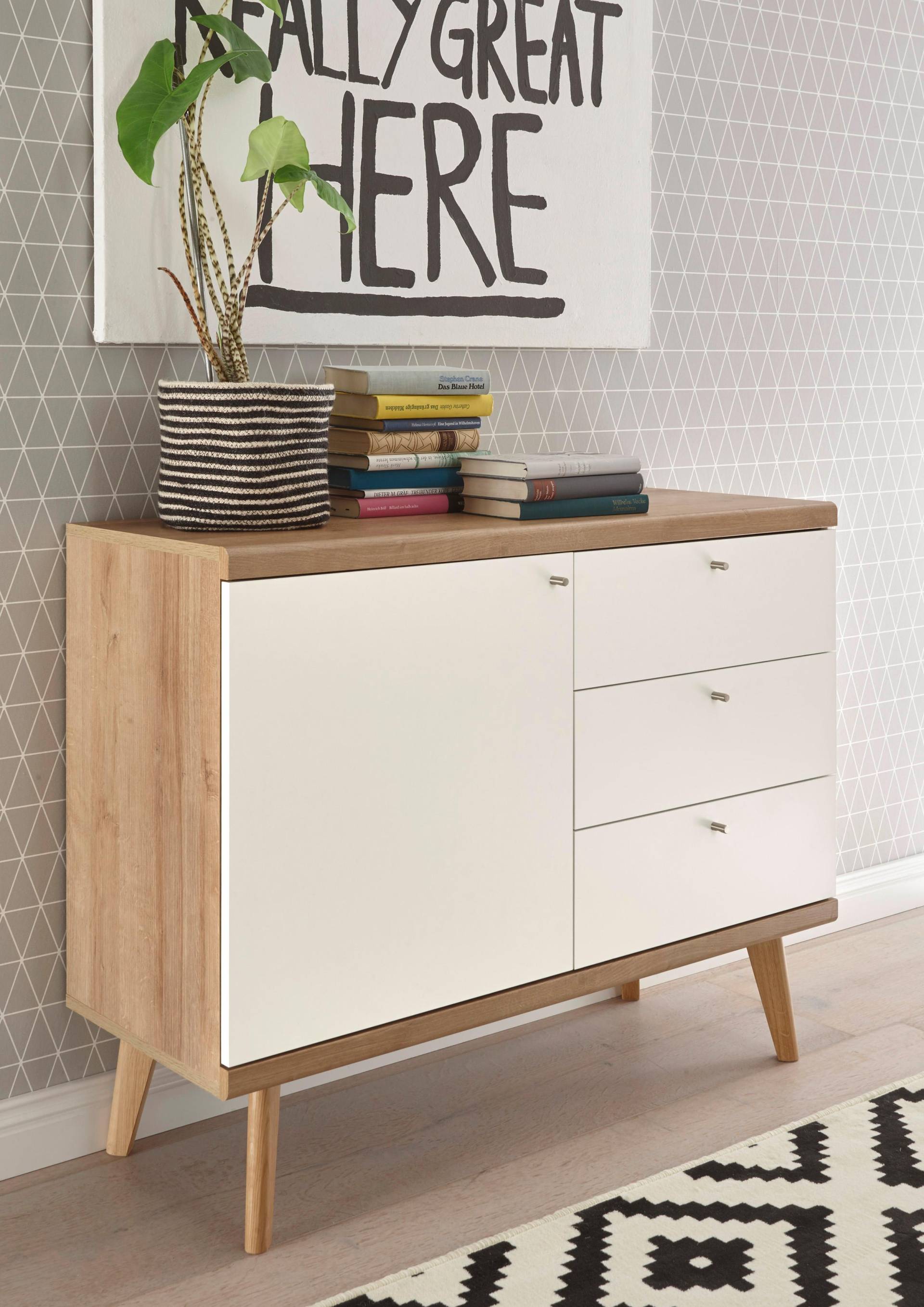 andas Sideboard »Merle«, Scandi Design, Breite 107 cm von andas