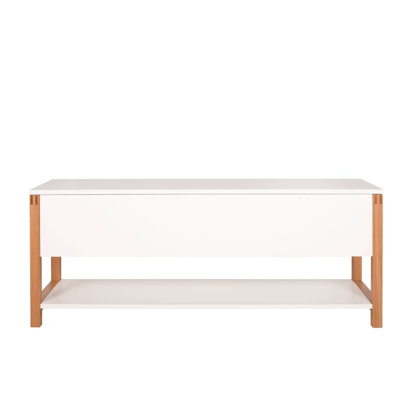 andas Sitztruhe, im skandinavian Design, Holzfurnier aus Eiche von andas