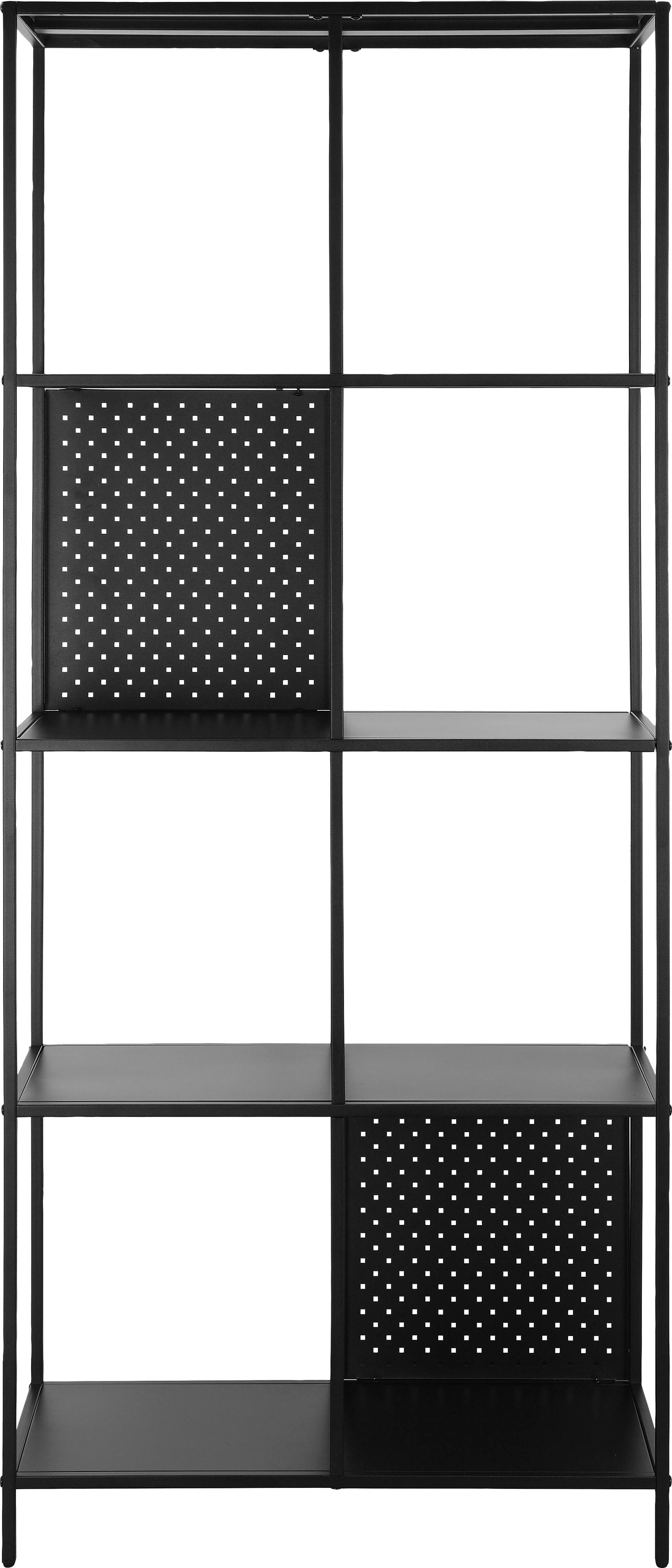 andas Standregal »Ingstrup«, Pulverbeschichtet aus Metall,Breite 75 cm, Höhe 180 cm andas Standregal »Ingstrup«, Pulverbeschichtet aus Metall,Breite 75 cm, Höhe 180 cm von andas