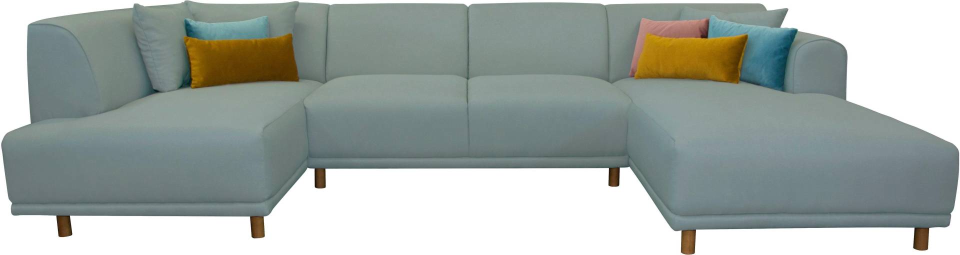 andas Wohnlandschaft »Maroon U-Form«, in skandinavischem Design, mit losen Kissen andas Wohnlandschaft »Maroon U-Form«, in skandinavischem Design, mit losen Kissen von andas