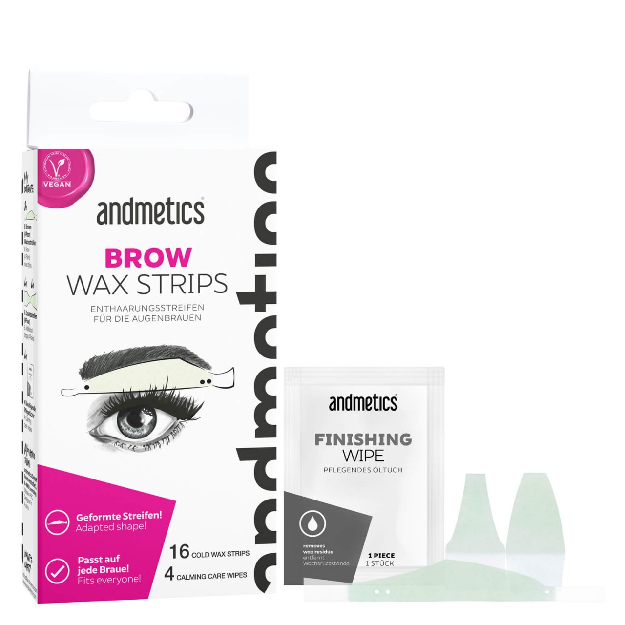 andmetics - Brow Wax Strips Women von andmetics