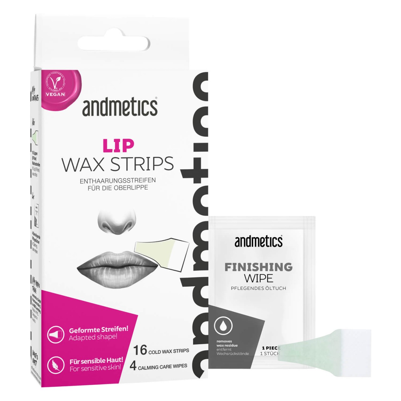 andmetics - Lip Wax Strips von andmetics