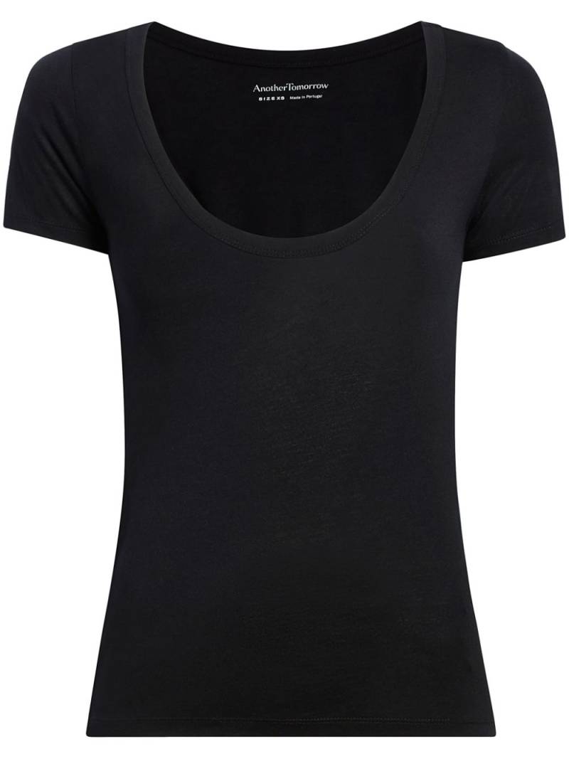 Another Tomorrow Ballet SeaCell™ T-shirt - Black von Another Tomorrow