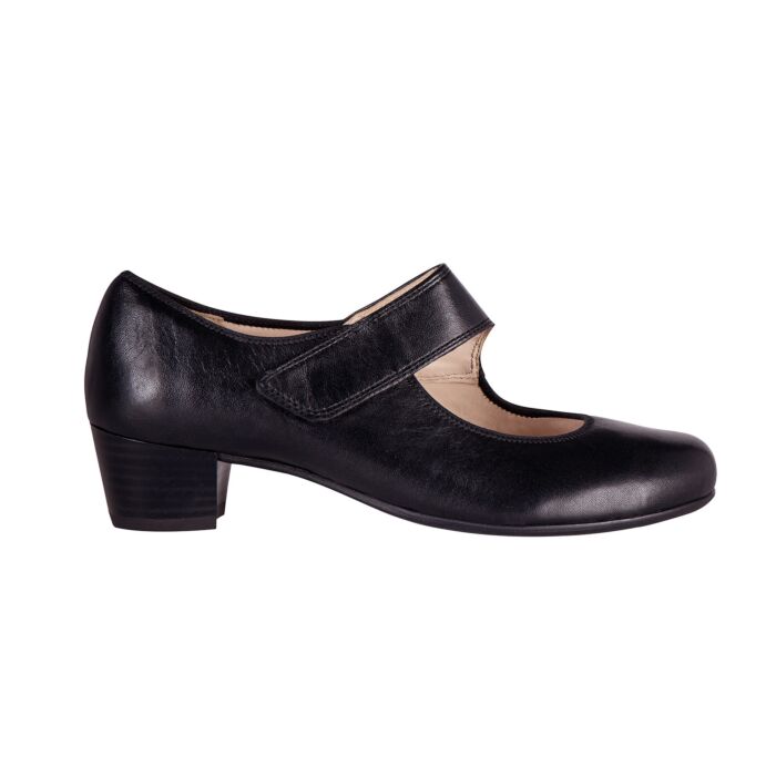 Ara Pumps für Damen aus feinem Nappaleder, schwarz, 38 von ara