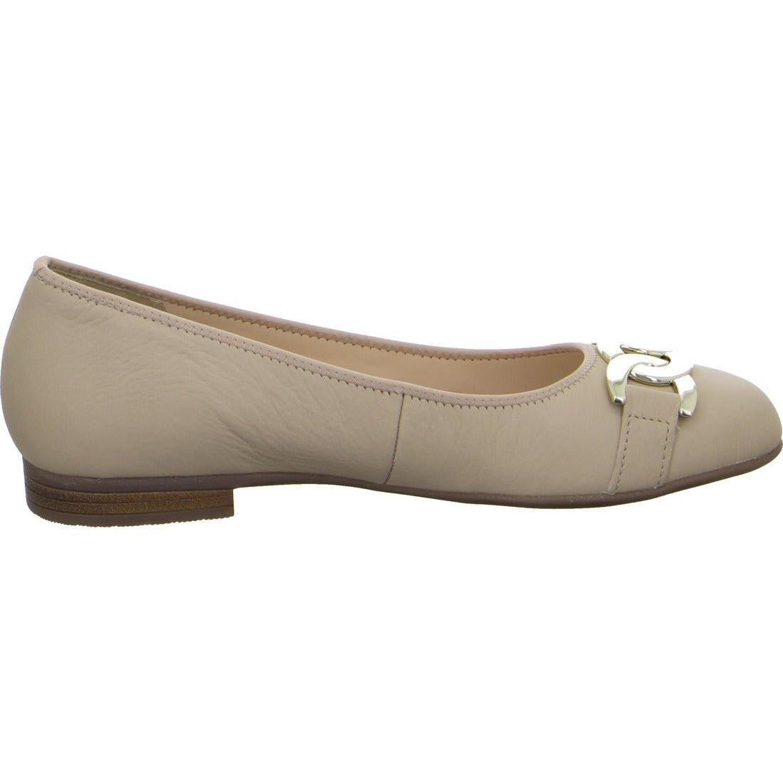 Sardinia - Leder Ballerina Damen Beige 35 von ara