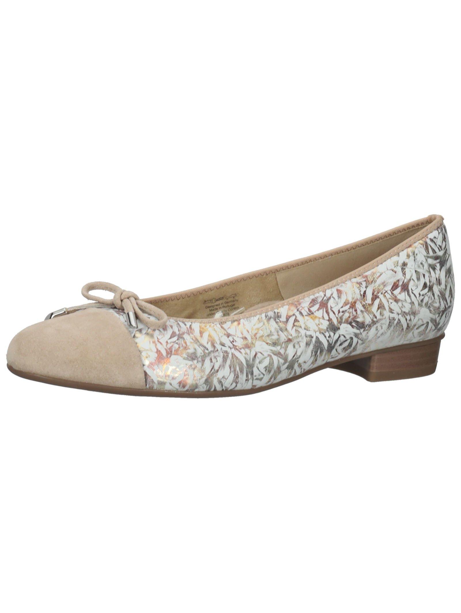 Ballerinas Damen Beige 37 von ara