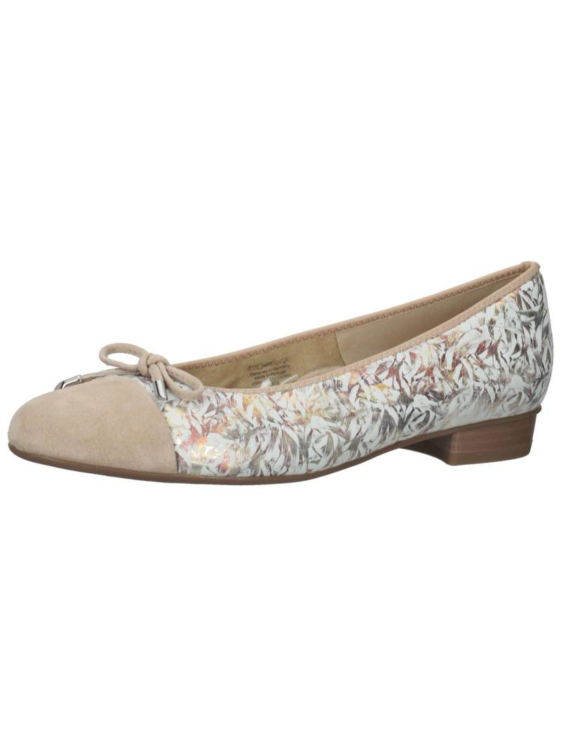 Ballerinas Damen Beige 38.5 von ara