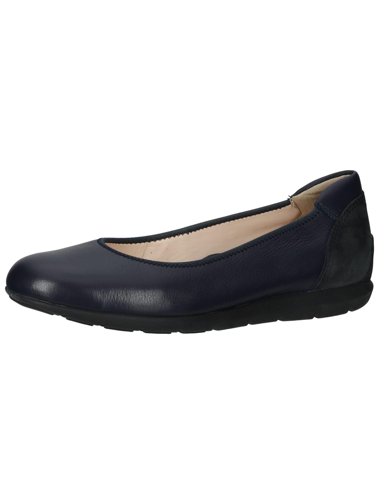 Leder Ballerina - Ara Sardinia Damen Blau 40 von ara