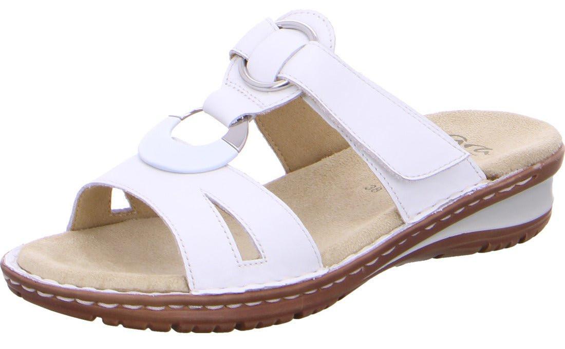 12-27233-76 - Leder Sandale Damen Weiss 42 von ara