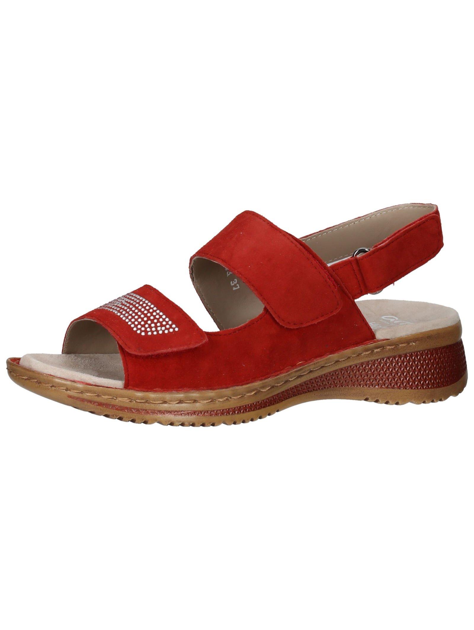 Sandalen Damen Rot Bunt 36 von ara