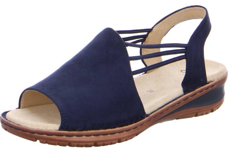 12-27241-77 - Wildleder Sandale Damen Blau 37 von ara