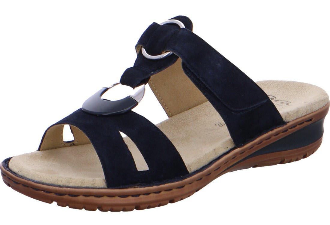 12-27233-72 - Wildleder Sandale Damen Blau 41 von ara